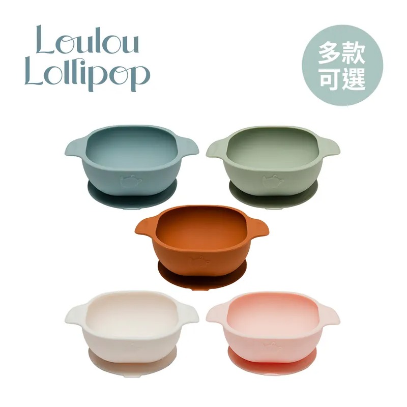Loulou Lollipop 加拿大 可愛動物矽膠吸盤碗-多款可選