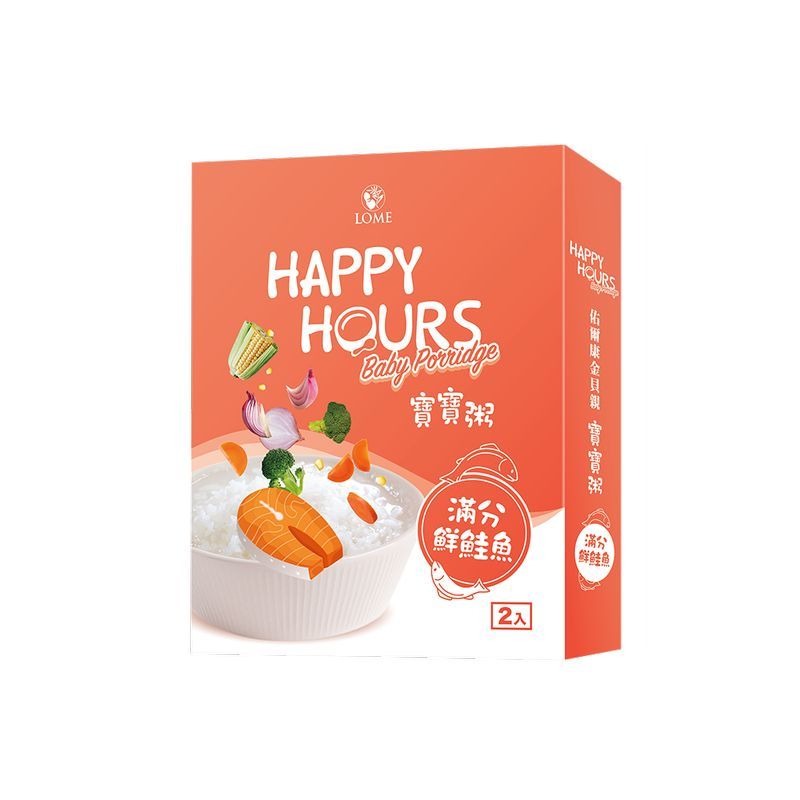 大地之愛 Happy Hours 寶寶粥300g(2包/盒)