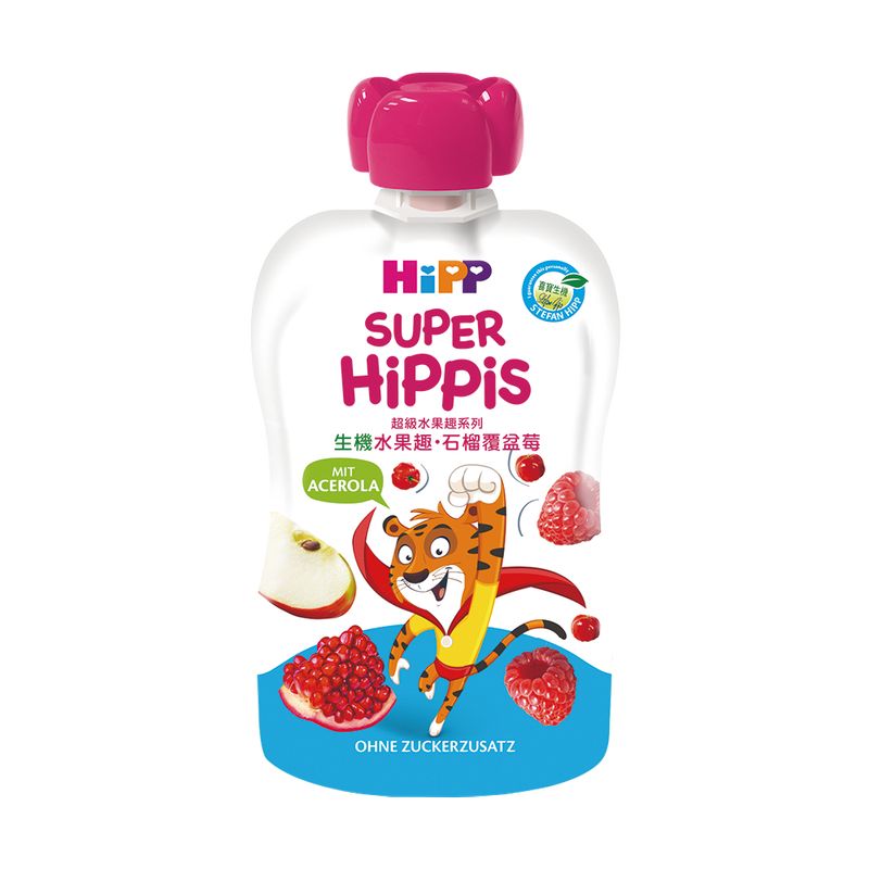 HiPP 喜寶 生機水果趣-石榴覆盆莓100g