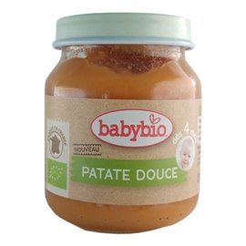 法國Babybio寶寶蔬菜泥系列-生機甜薯泥130g