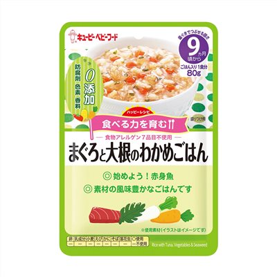 日本KEWPIE HA-12 隨行包 水煮鮪魚燉蘿蔔80g