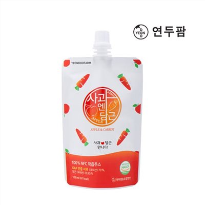 YEONDOOFARM 韓國莊園好農 - 好農蘋果+胡蘿蔔100ml