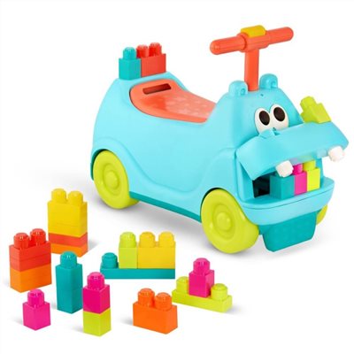 【B.Toys】噴氣河馬堆積木(滑步車) 優惠價