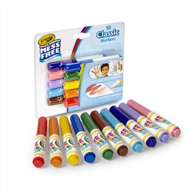 Crayola繪兒樂 - 神彩色筆經典色10色