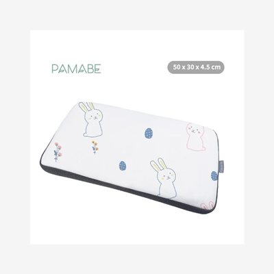 PAMABE 4D兒童水洗透氣枕-柔軟小兔(1-3歲/50x30x4.5cm)