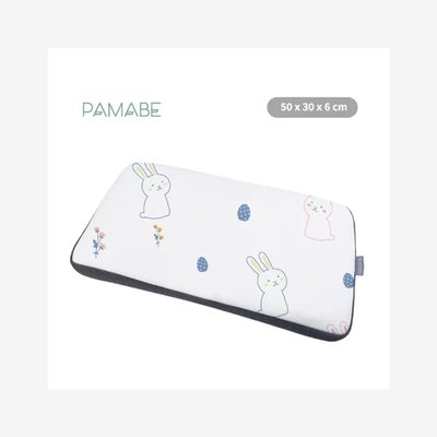 PAMABE 4D兒童水洗透氣枕-柔軟小兔(3-8歲/50x30x6cm)